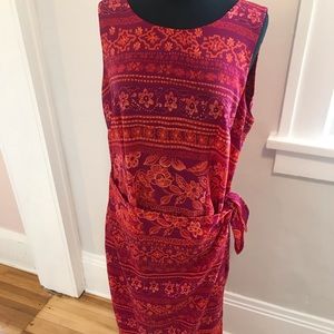R&K Floral Wrap Dress